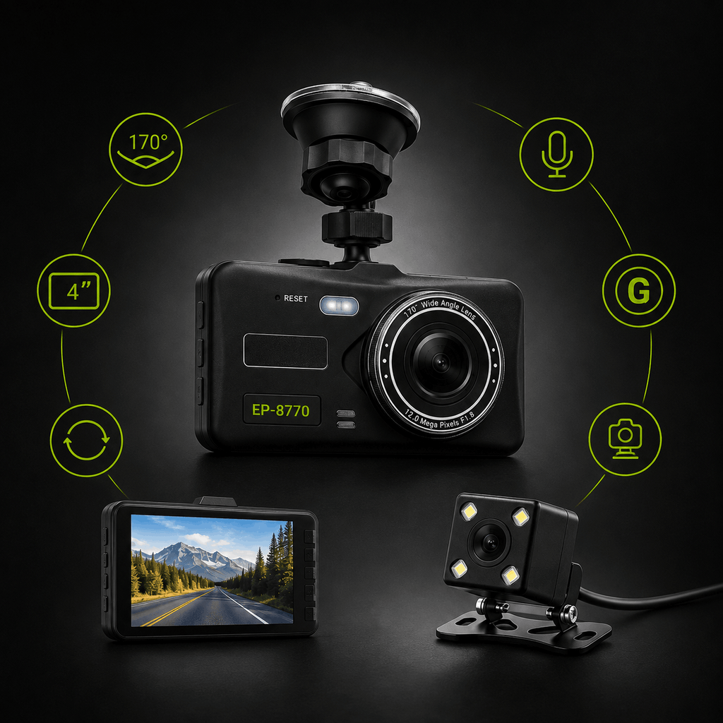 CAMARA DVR HD 1080P 2 EN 1